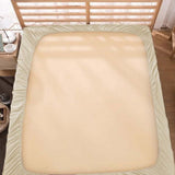 300TC Percale Solid Cotton Fitted Sheet