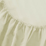 300TC Sateen Stripe Cotton Fitted Sheet