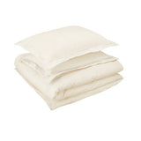 400TC Luxurious Triple Embroidery Cotton Sateen Solid All-In Bedding Bundle