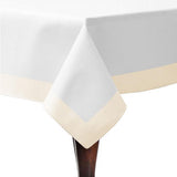 Border Frame Poly Cotton Table Cloth