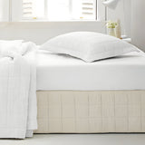 400TC Cotton Box Stitch Quilted Tailored Bed skirt