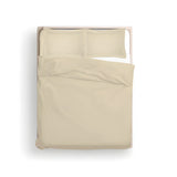 400TC Cotton Sateen Solid Duvet Cover Set