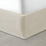 400TC Cotton Vertical Quilted Tailored Bed skirt