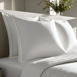 400TC Double Embroidery Sateen Cotton Euro Sham
