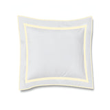 400TC Embroidery & Border Cotton Sateen Solid Euro Sham