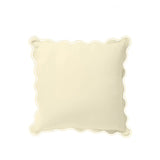 Monogram 400TC Luxurious Scallop Embroidery Cotton Euro Sham