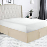 400TC Sateen Solid Cotton Tailored Bed Skirt