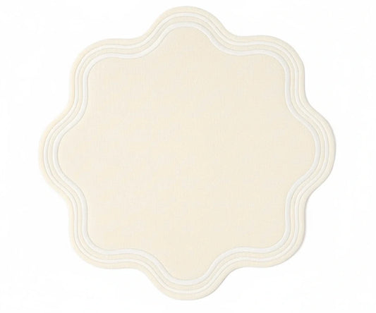 Ivory Round Placemats