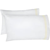 400TC Triple Embroidery Cotton Sateen Pillowcases (Set Of 2)