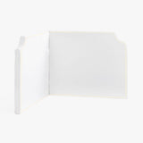 Wall Corner Dorm Bed Headboard In Embroidery Border With Self Adhesive Velcro Straps