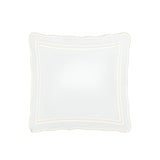400TC Wavy Embroidery & Border Cotton Sateen Solid Euro Sham