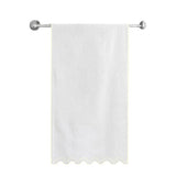 Zig & Zag U Shape Embroidered Bath Towels (Set of 2)