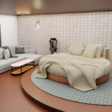 400TC Sateen Solid Cotton Round Sheet Set
