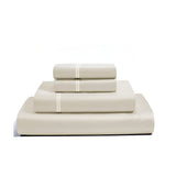 400TC Cotton Classic Luxurious Embroidery Sateen Solid Sheet Set