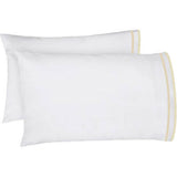 400TC Embroidery & Border Cotton Sateen Solid Sheet set