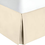 400TC Sateen Solid Cotton Tailored Bed Skirt