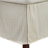 300TC Sateen Stripe Cotton Tailored Bed Skirt