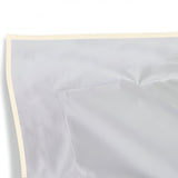 400TC Embroidery Cotton Sateen Solid Pillow Sham