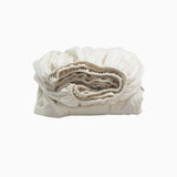 400TC Luxurious Triple Embroidery Sateen Solid Cotton Fitted Sheet