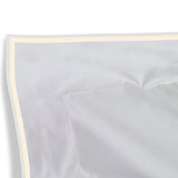 400TC Embroidery Cotton Sateen Solid Duvet Cover Set
