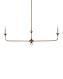 Nottaway Linear Bronze Chandelier