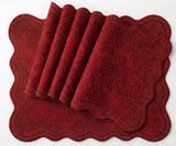 Scalloped Edge Placemats - Jacquard Placemat