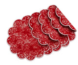 Round Dinning Placemats - Jacquard