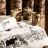 Jasper 3PC Towel Set, Mocha, 2 MOQ