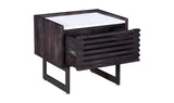 Paloma Nightstand Charcoal Grey