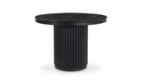 Tower Dining Table Black Marble