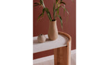 Dala Console Table White