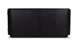 Povera 4 Door Sideboard Black