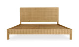 Povera Queen Bed Natural Oak