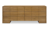 Gia 6 Drawer Dresser Brown