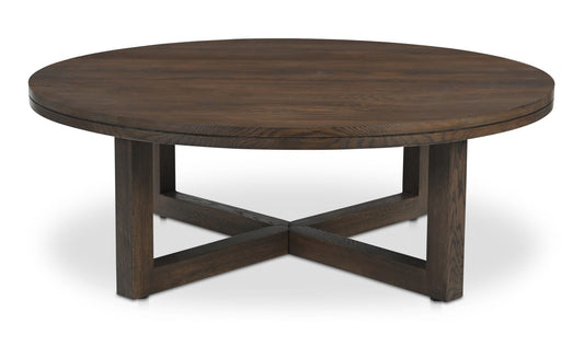 Joel Coffee Table Dark Brown