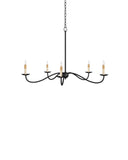 Saxon Small Black Chandelier