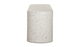 Lyon Outdoor Bench White Terrazzo