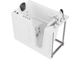 ANZZI 29" x 52" Therapeutic Walk-In Tub with Dual Hydrotherapy (Air & Water), Fast Drain, Inline Heater, Chromatherapy, Aromatherapy, and Quick Fill Faucet
