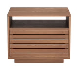 Slit Nightstand Walnut
