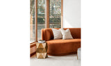 Yoon 2 Seat Sofa Left Rust