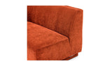 Yoon 2 Seat Sofa Left Rust