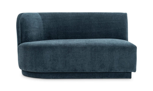Yoon 2 Seat Sofa Left Nightshade Blue