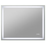 32-in. x 40-in. LED Front Lighting Bathroom Mirror with Defogger