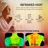 Fiji 2-Person Carbon FAR Infrared Hemlock Wooden Indoor Home Sauna Room with LED Touch Control Panel