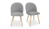 Clarissa Dining Chair Grey - Set Of Two