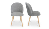 Clarissa Dining Chair Grey - Set Of Two