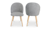 Clarissa Dining Chair Grey - Set Of Two