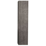 ANZZI Wall Mounted Side Storage Cabinet (55" H x 12" W x 9" D), Composite Wood, 4 Sturdy Shelves, Rust-Resistant Aluminum Chassis