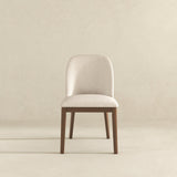 Kaitlyn Beige Fabric Dining Chair (Set Of 2)