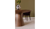 Otago Round 54In Dining Table Walnut Brown